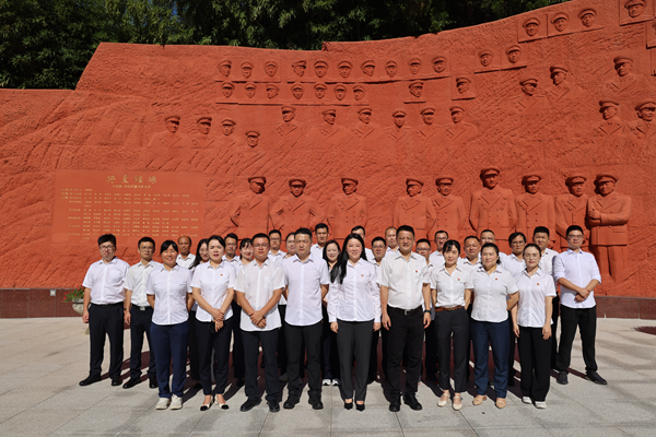 光影铭刻历史，初心映照未来——六安公司党总支开展主题党日运动