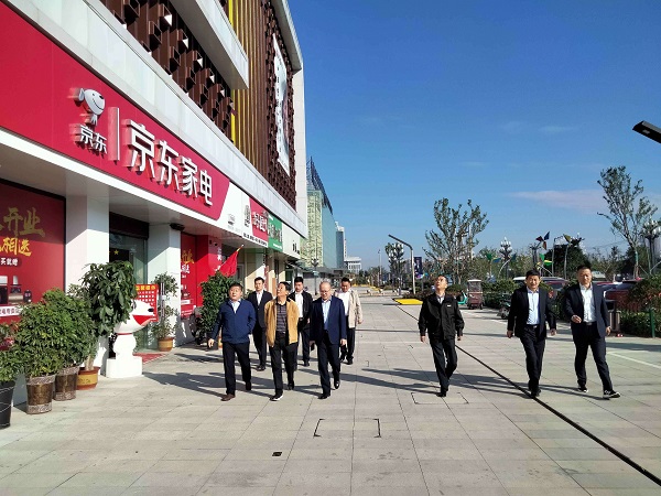 省AG真人集团公司外部董事调研徽盐地产集团在建项目